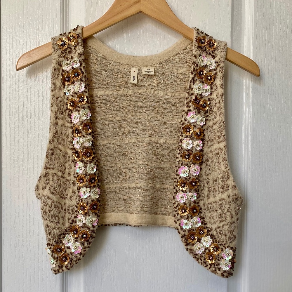 MOTH - ANTHROPOLOGIE VEST